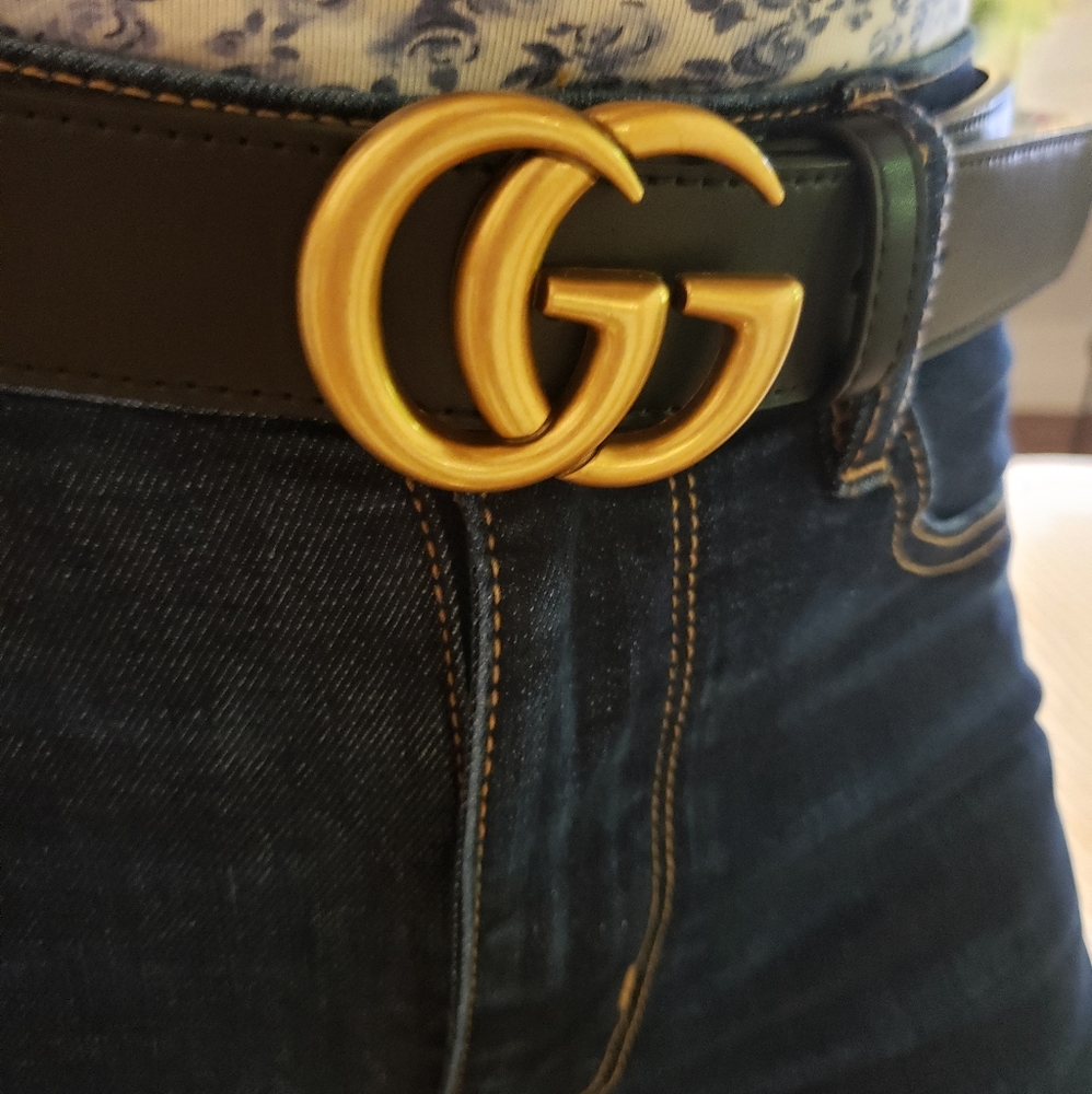 Gold Womens Fashion Belt